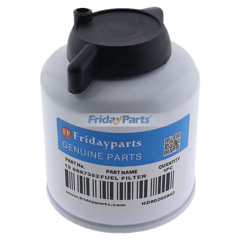 Filter Kraftstoff Mit Separator 12 6667352 für Bobcat Kompaktlader S100 S130 S150 S160 S175 T110 T140 T180 T190