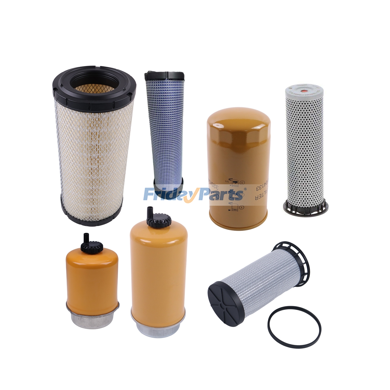 Filter Kit 12750607 12750608 16237725 12750606 11883618 12750600 for Volvo Loader MC135C