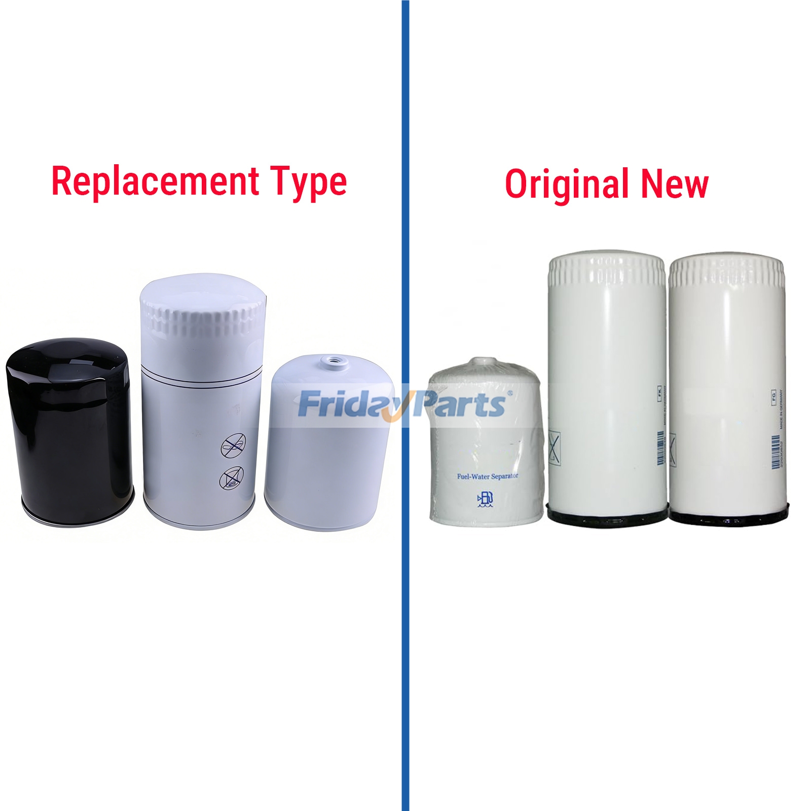 Kit de filtres Penta D4 D6pour Moteur,Maritime