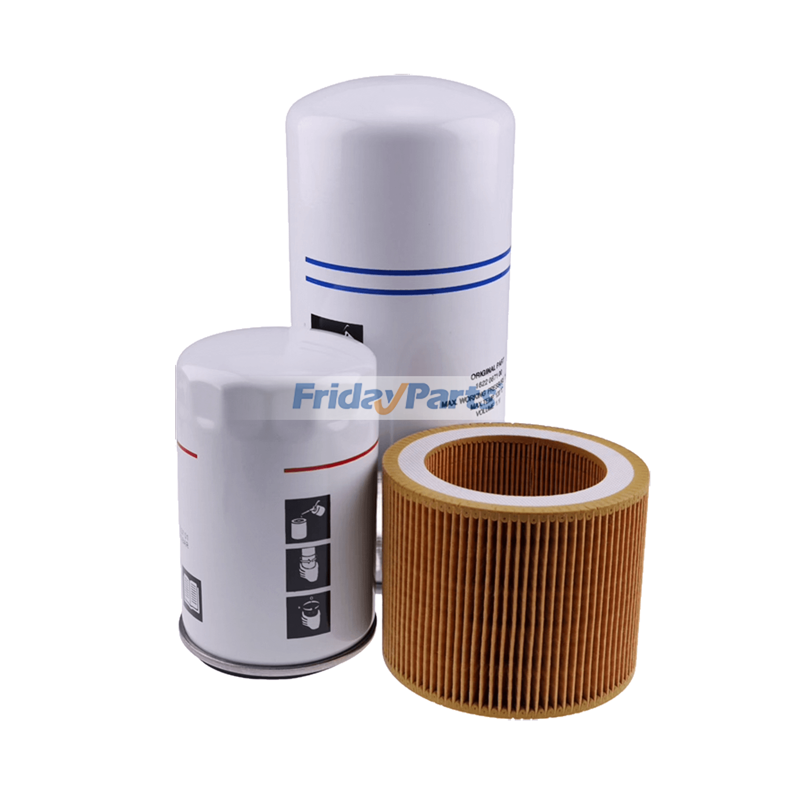 Compressor Maintenance Filter Kit for Atlas Copco GX and GA Series