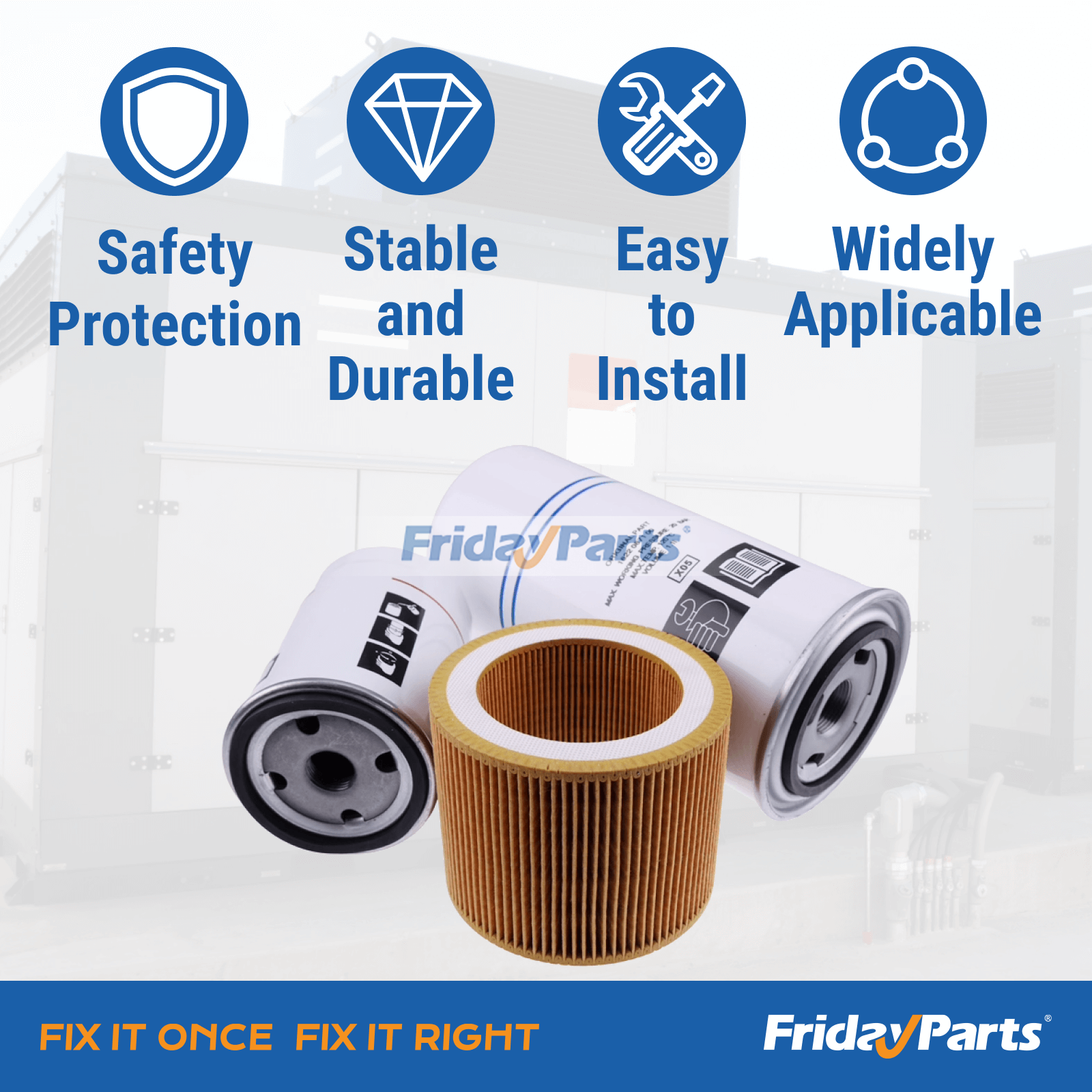 Individual Filters Included in Filter Kit 2901091900