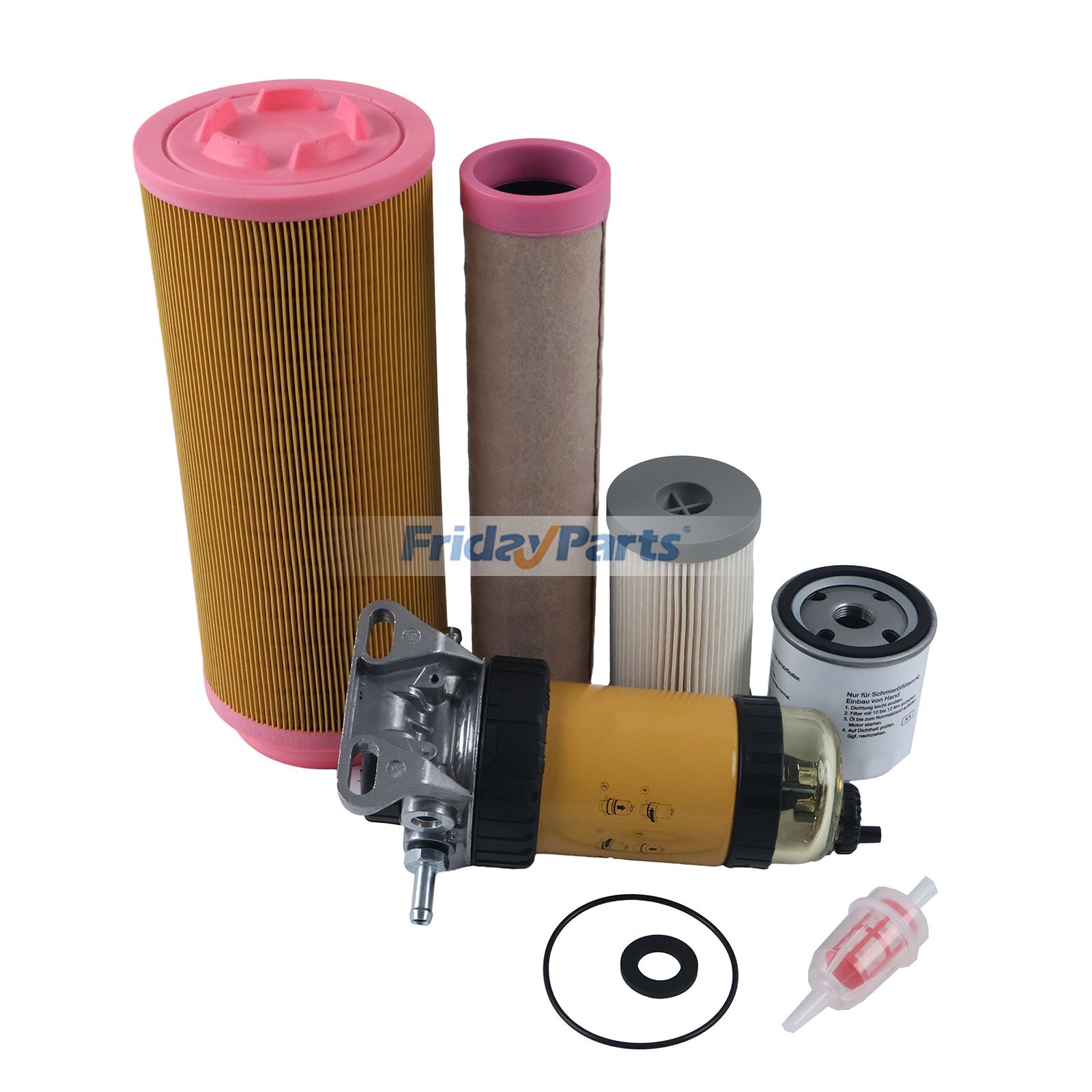 Maintenance Filter Kit 3776969 1G7206 3635819 1449962 4152592 4152593 for Caterpillar CAT 304E2CR 305E2 305.5E2CR Mini Excavator