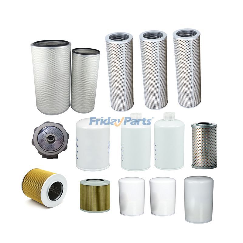 Filter Kit 4206272 4206273 for Cummins Engine KTA19C Hitachi Excavator EX1100
