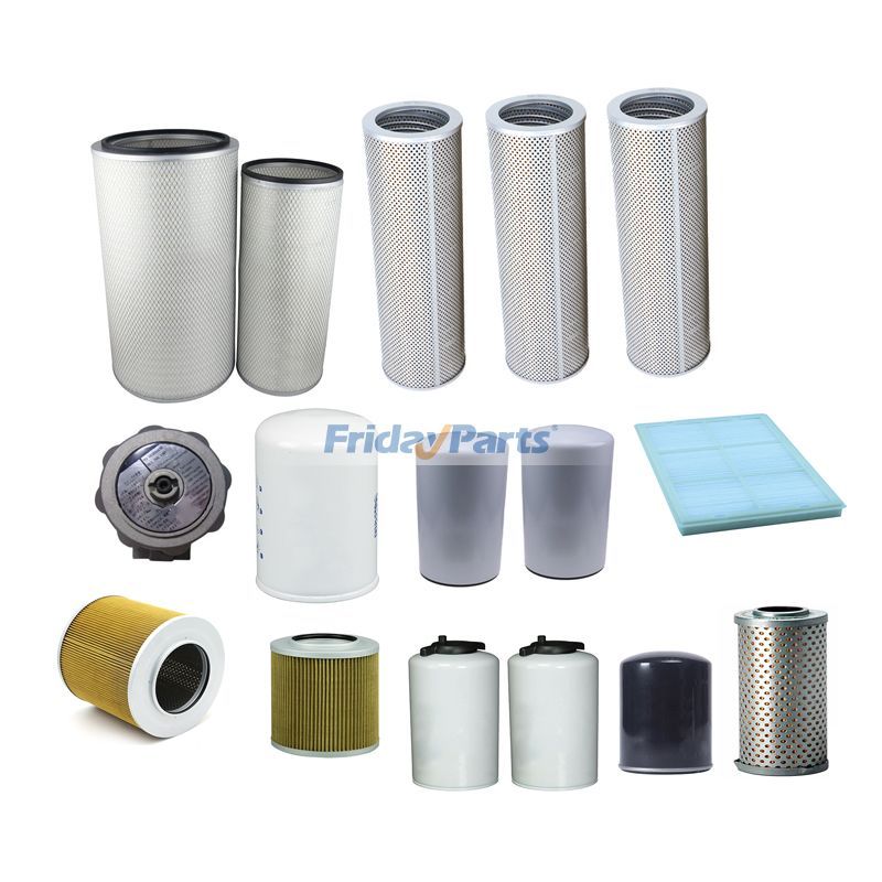 Filter Kit 4206272 4237660 for Cummins Engine QSK19C Hitachi Excavator EX1100-3