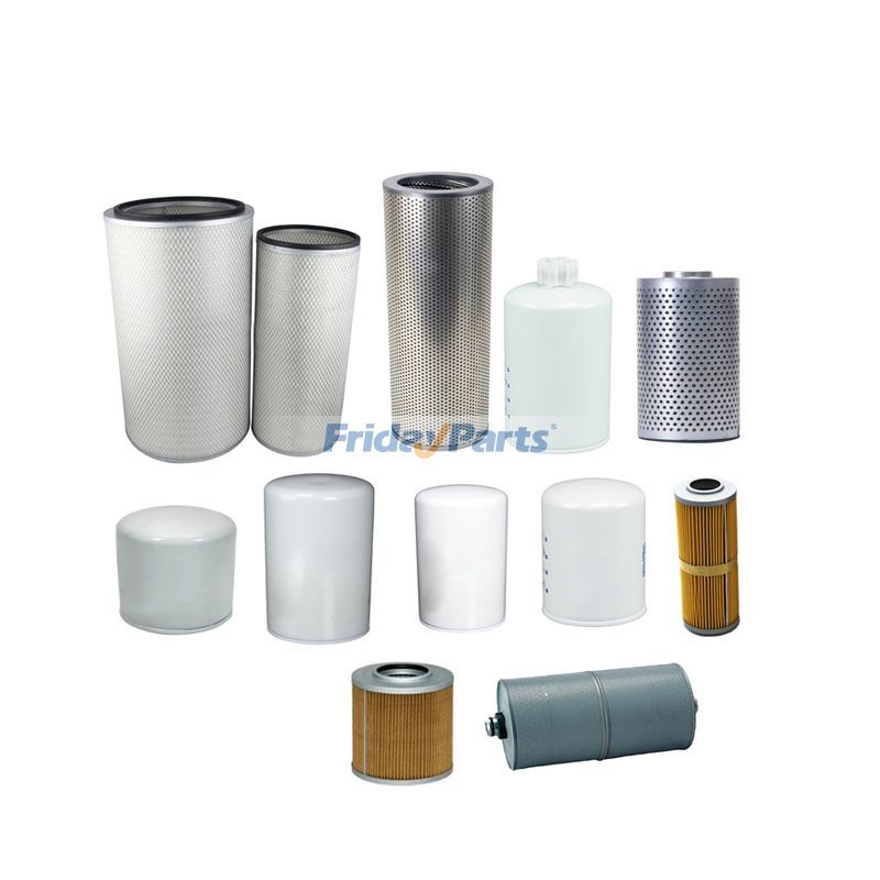 Filter Kit 4206272 4266063 for Cummins Engine KTA19C Hitachi Excavator EX1800-2