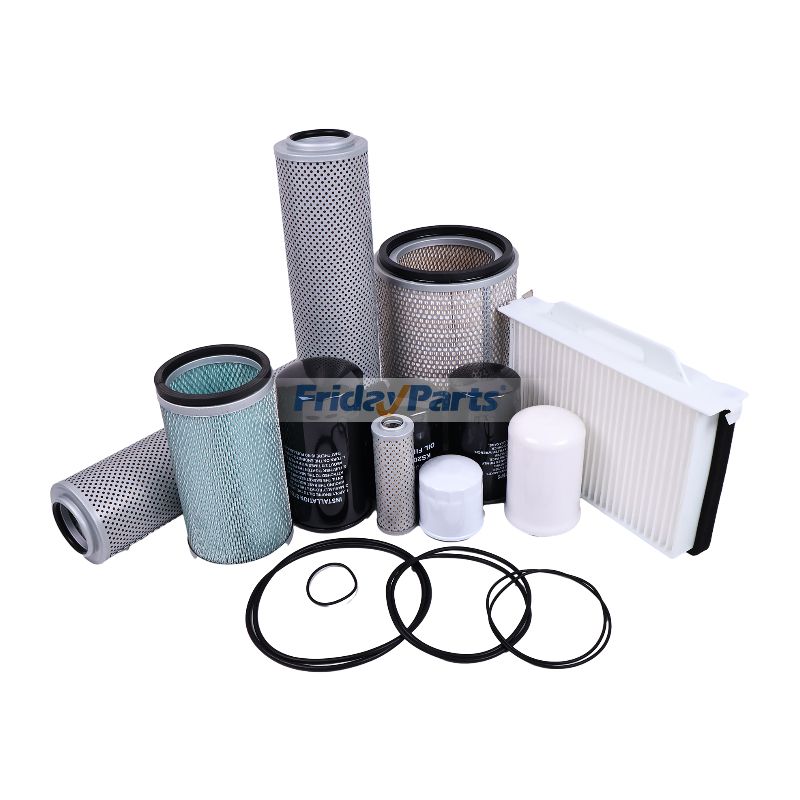 Kit de filtre 4285619 4209588 pour moteur Isuzu 4BG1 T Hitachi Excavator EX120-5 EX130H-5pourPour HITACHI