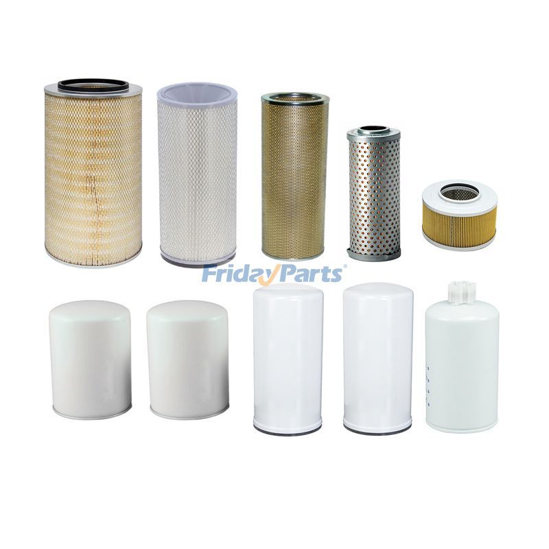 Filter Kit 4302703 L4297293 for Cummins Engine N14-C400 Hitachi Excavator EX550 EX550-3 EX600H-3