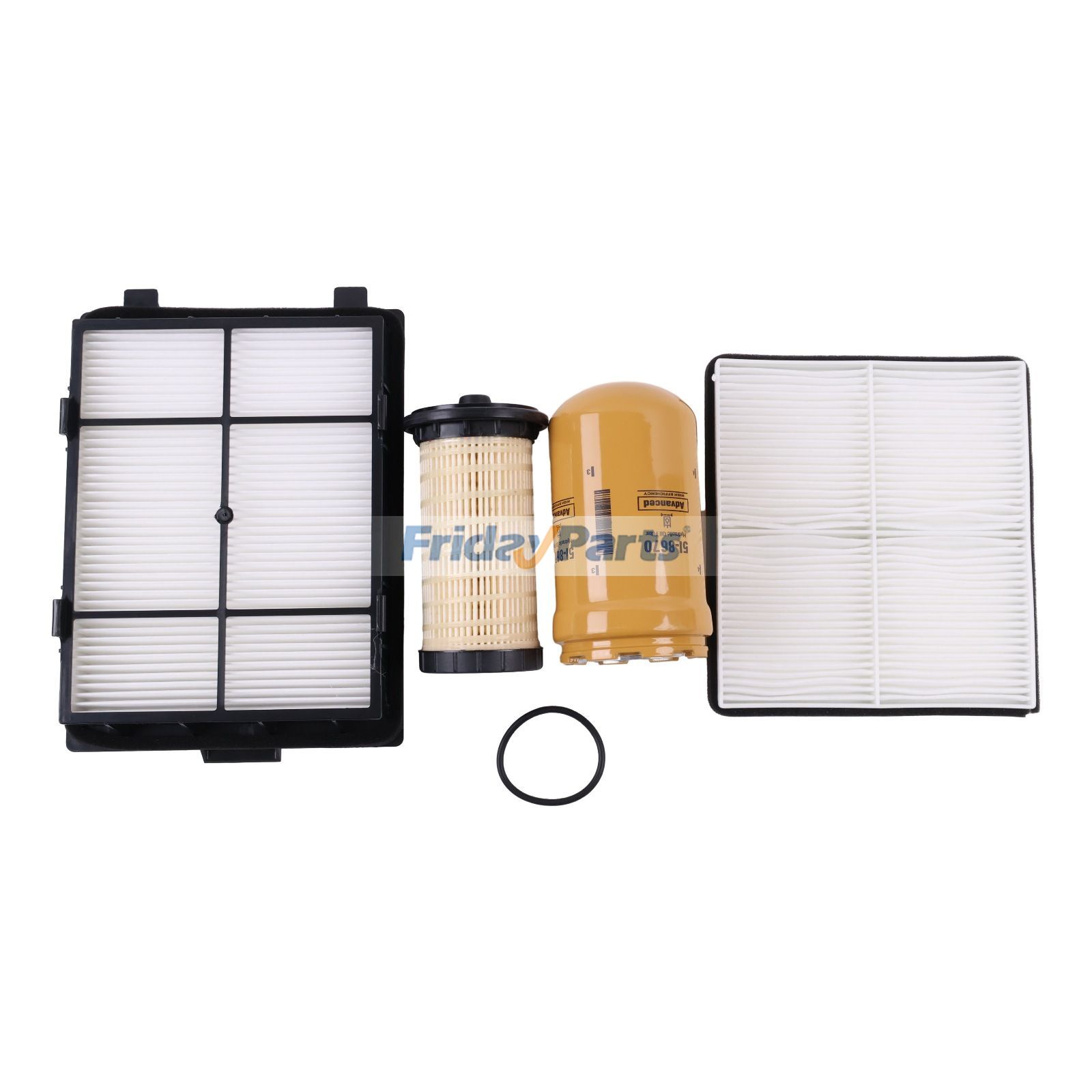 Kit de filtre 5I-8670 327-6618 363-9402 360-8960 pour excavatrice Caterpillar CAT 312 313 316 318 320 323 324 325 326 330 336 349 352 390pourPour CAT
