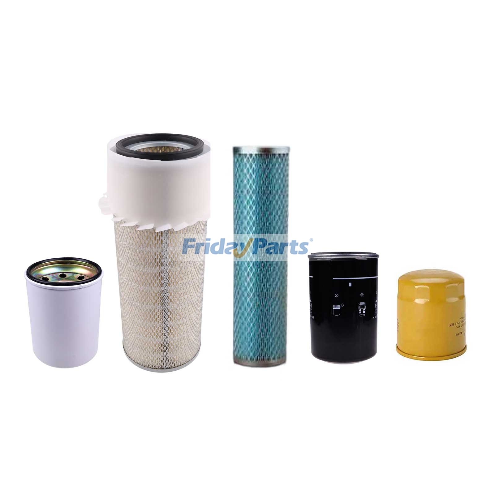 Filter Kit 600-181-9340 600-311-6220 209-60-76211 for Komatsu Tractor D31A17