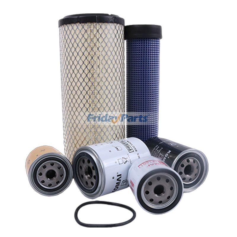Kit de filtros 600-185-2220 600-185-2210 600-311-7441 600-319-4110 600-211-2110 600-31-93530 para excavadora Komatsu PC88MR-8