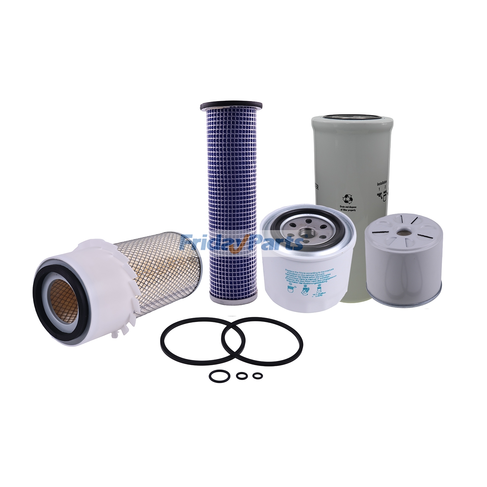 Kit de filtro 6598903 3974896 3885315B 6598362 6598492 para carregadeira Bobcat 743DS