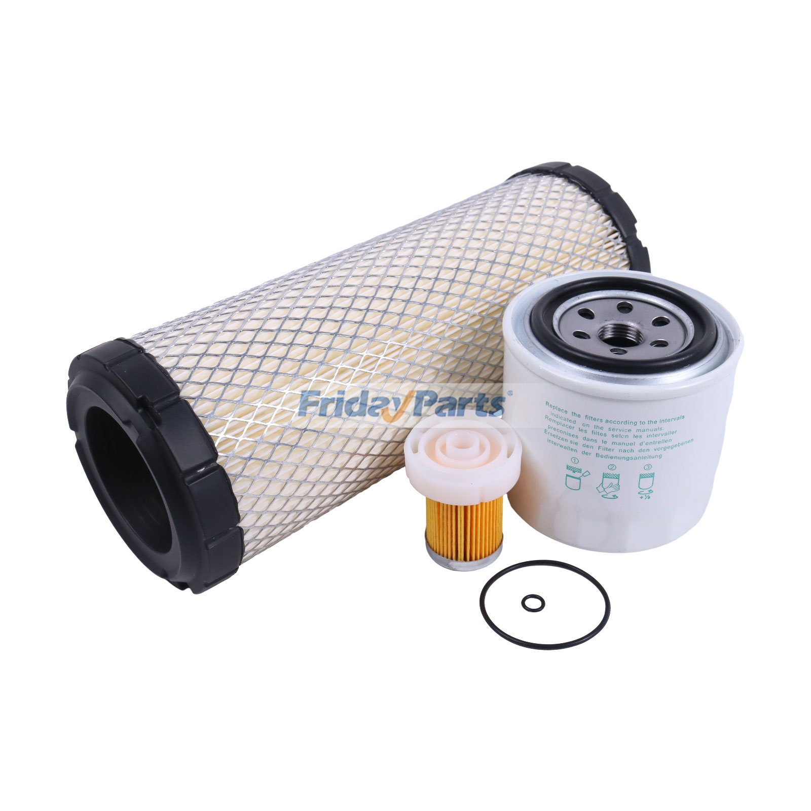 Filter Kit 6A320-59930 HH164-32430 TA040-93230 for Kubota Tractor L2501HST L2800HST L3200HST L3400HST L3800HST