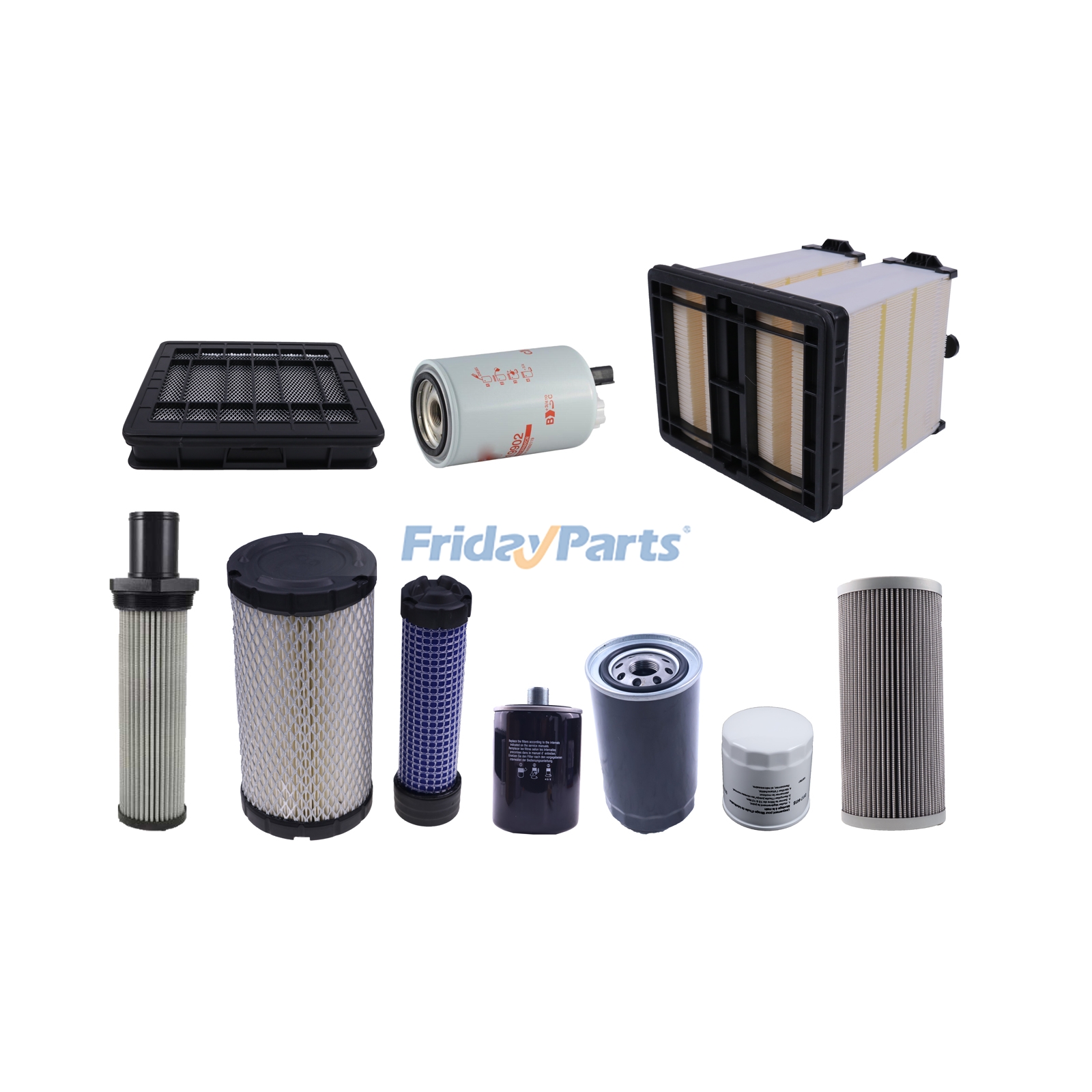 Filtersatz 7138740 8320265 70024176 70024177 70022846 70023812 1319726 7016331 8036204 für JLG SkyTrak Teleskoplader 6042