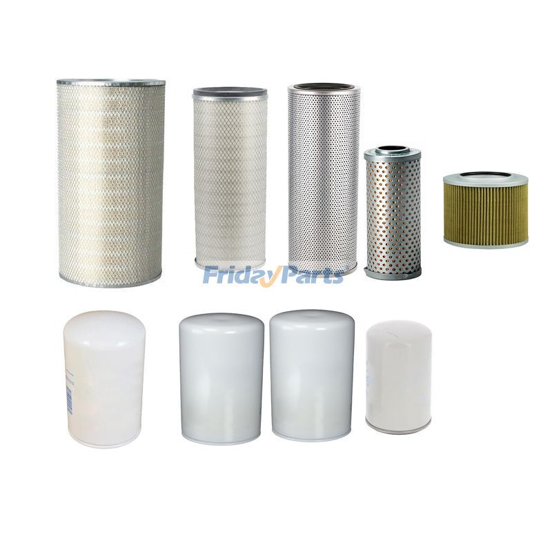 Filter Kit 71473480 71473482 for Isuzu Engine 6SD1-TQA03 Hitachi Excavator EX355