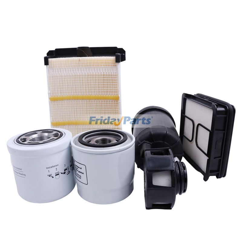 Kit de filtro de mantenimiento de 1000/3000 horas 7333719 para cargadoras Bobcat S630 S650 T630 T650 de FridayParts