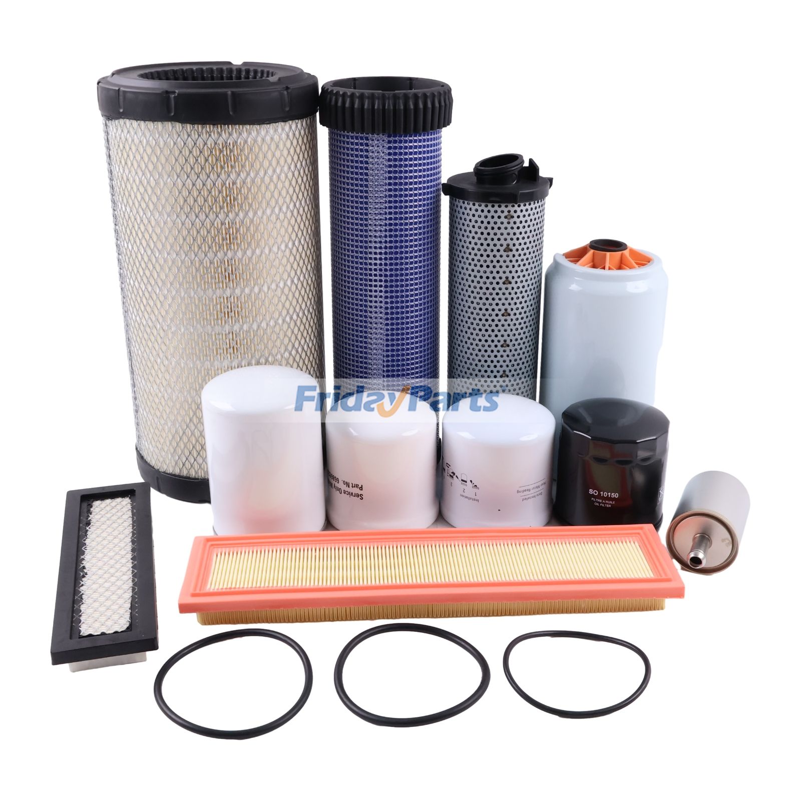 Kit de filtros 7386224 7386225 7319444 7336334 7348032 7414582 7343102 para cargadora Bobcat Doosan Engine D24 S64 S66 S76 T62 T64 T66 T76 S62