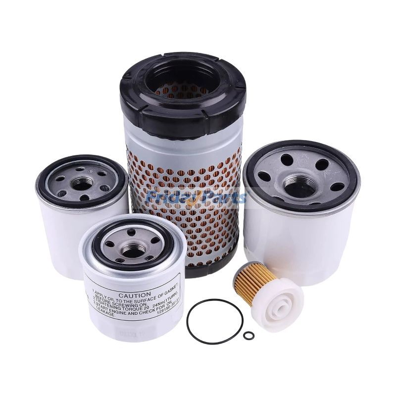 Kit de filtre 77700-05389 HH150-32094 6A320-59930 HHK32-1677 HHK70-14073 1G319-11210 pour Kubota RTV-X1100C RTV-X1120D RTV-X1140R RTV-X1140W
