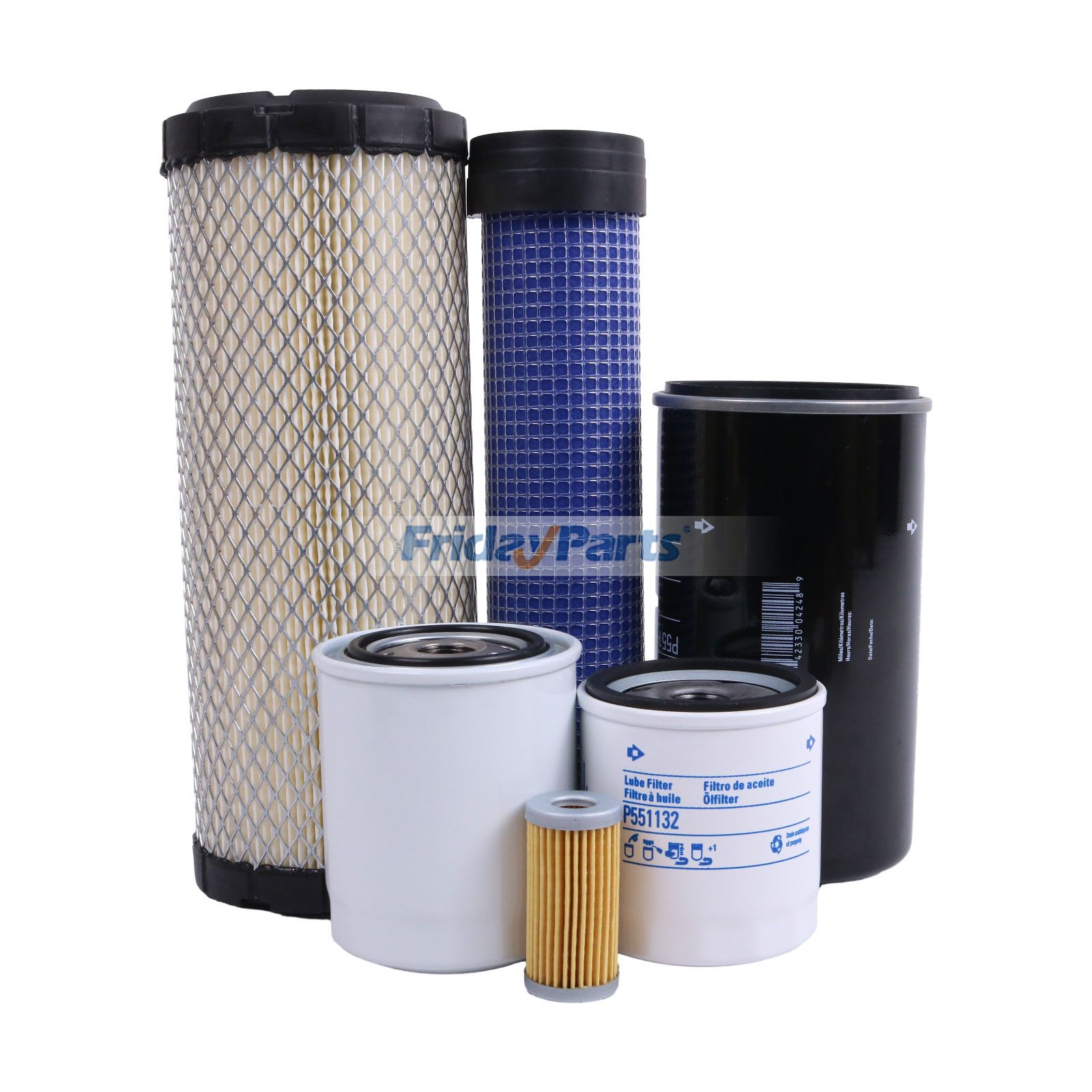 Kit de filtro 84475483 47671640 84475542 84539215 47797858 87682998 para trator New Holland TC33DA TC33D TC30 TC29DA TC29D TC27D TC25D