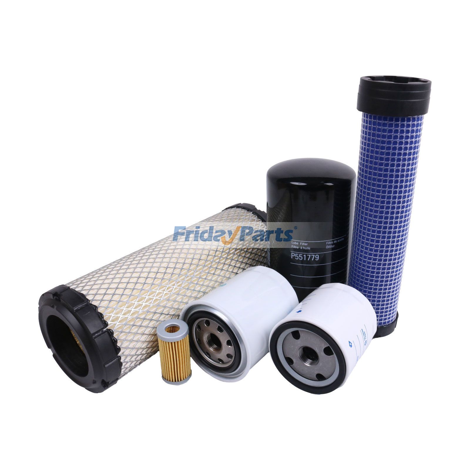 Kit de filtro 84475483 47671640 84475542 84539215 47797858 87682998 para trator New Holland TC33DA TC33D TC30 TC29DA TC29D TC27D TC25D FridayParts