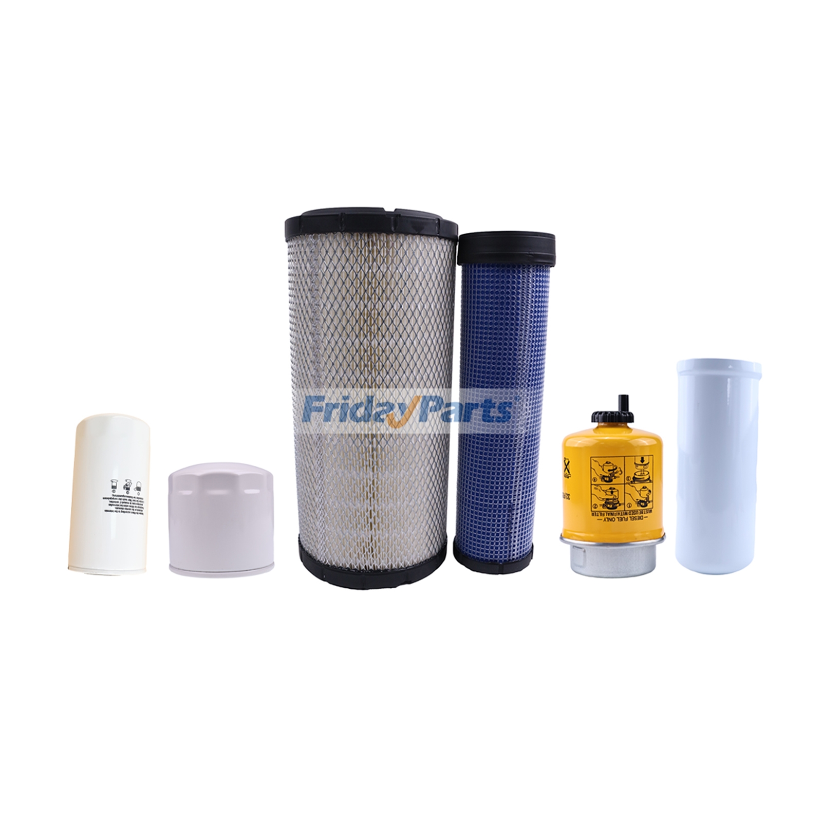 Kit de filtros 87679496 47710533 222421A1 222422A1 2852298 47335709 para cargadora New Holland C345