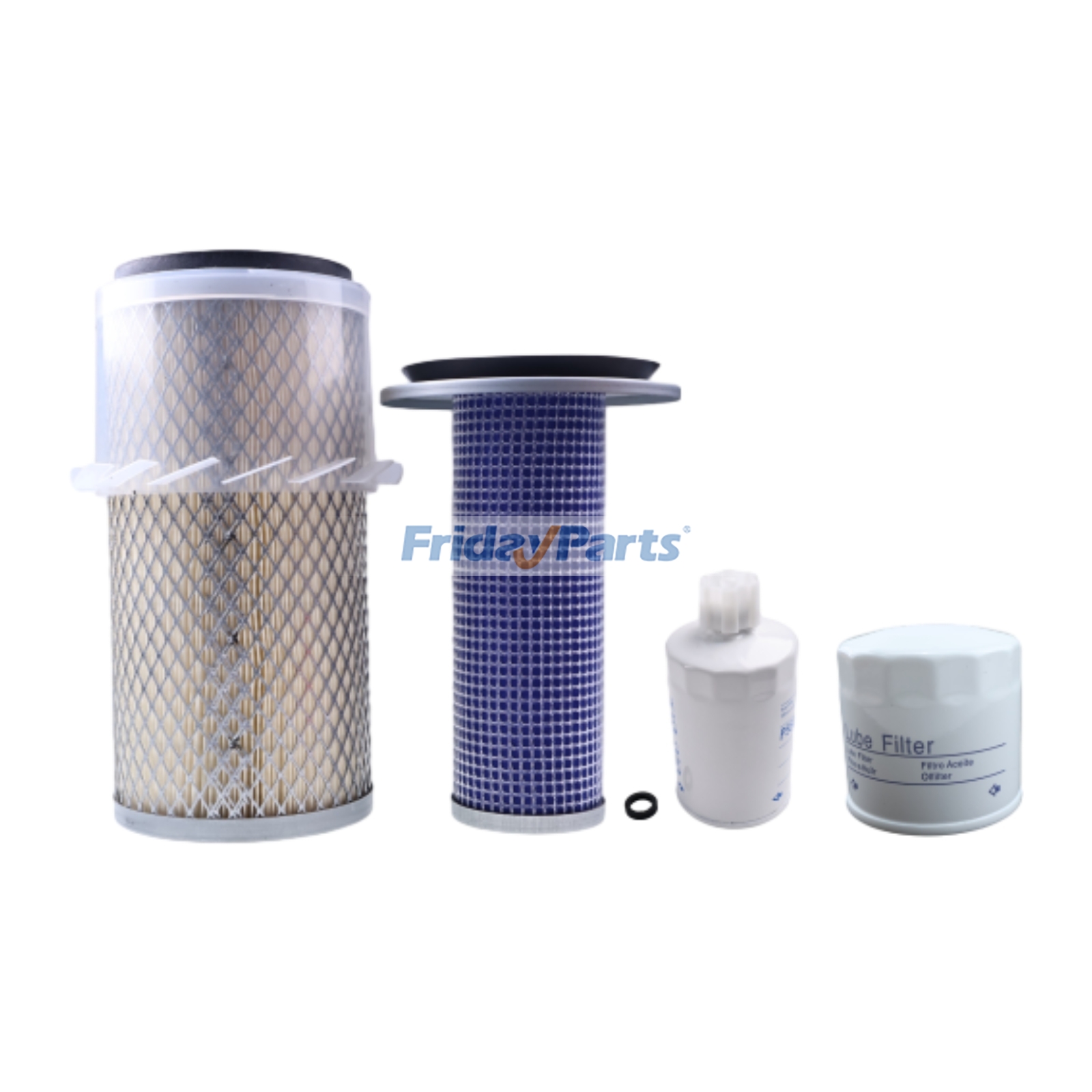 Filter Kit AM108184 AM108185 6671057 P550588 for John Deere Forwarder Mower Loader