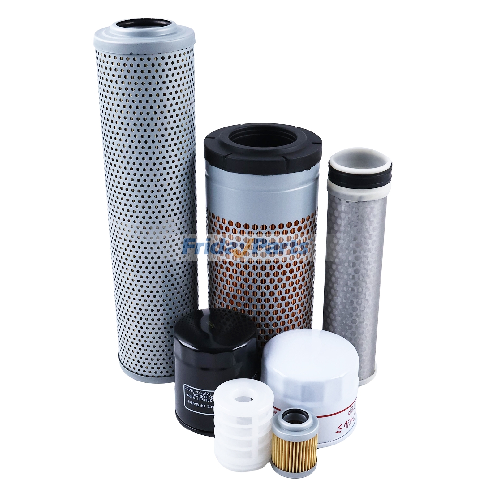 Kit de filtros AT534507 para excavadora John Deere 30P, 30G, 35P, 35G, PC4