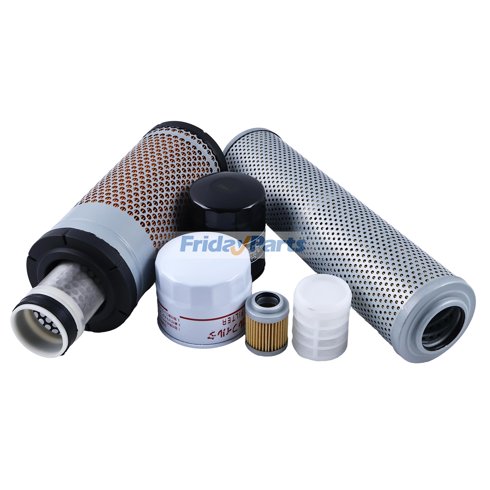 Kit de filtros AT534507 para excavadora John Deere 30P, 30G, 35P, 35G, PC4 de FridayParts