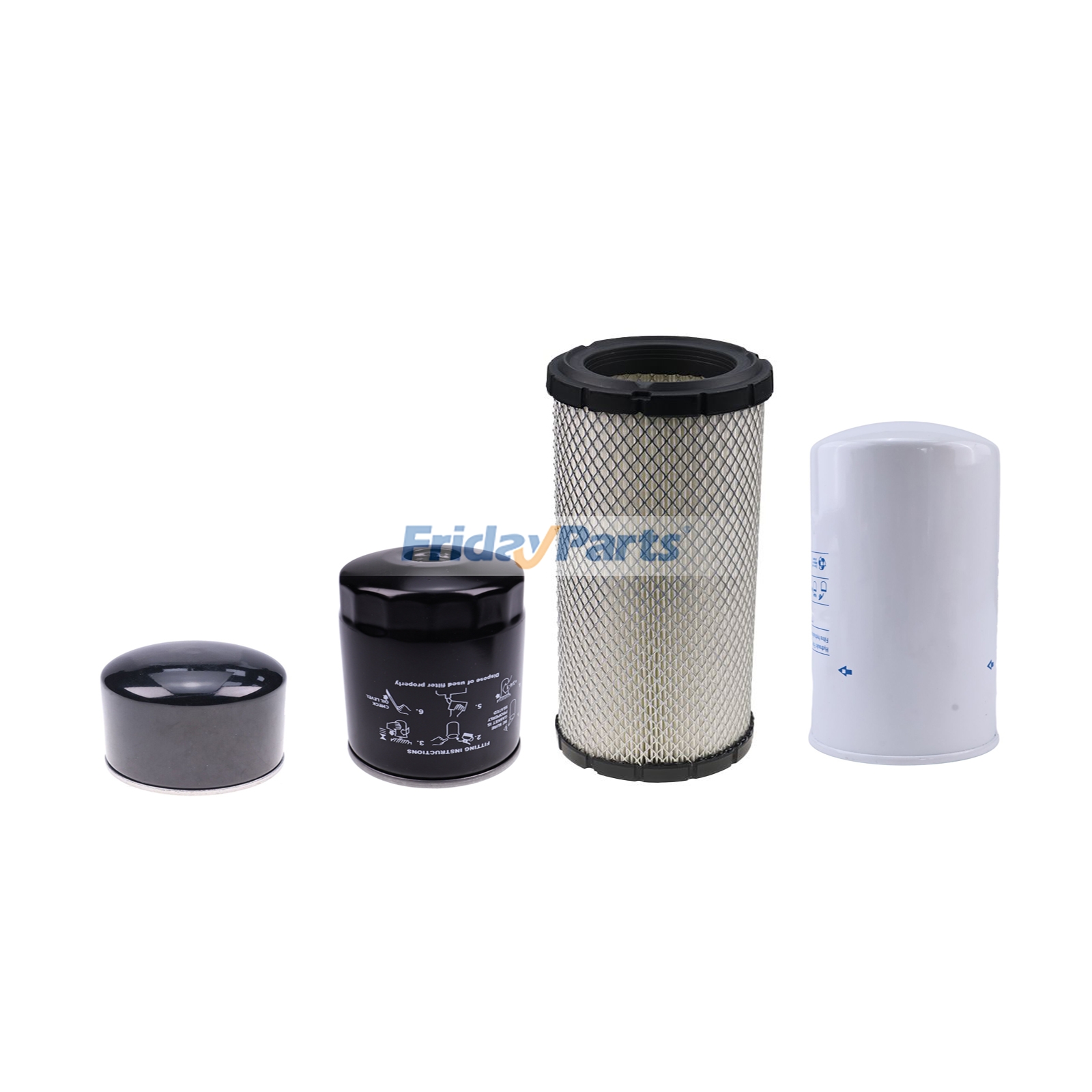 Filter Kit E7230-11081 E6201-32443 T2185-38031 T4682-43172 for Kioti Tractor CK2610 CK2610H CRX6010