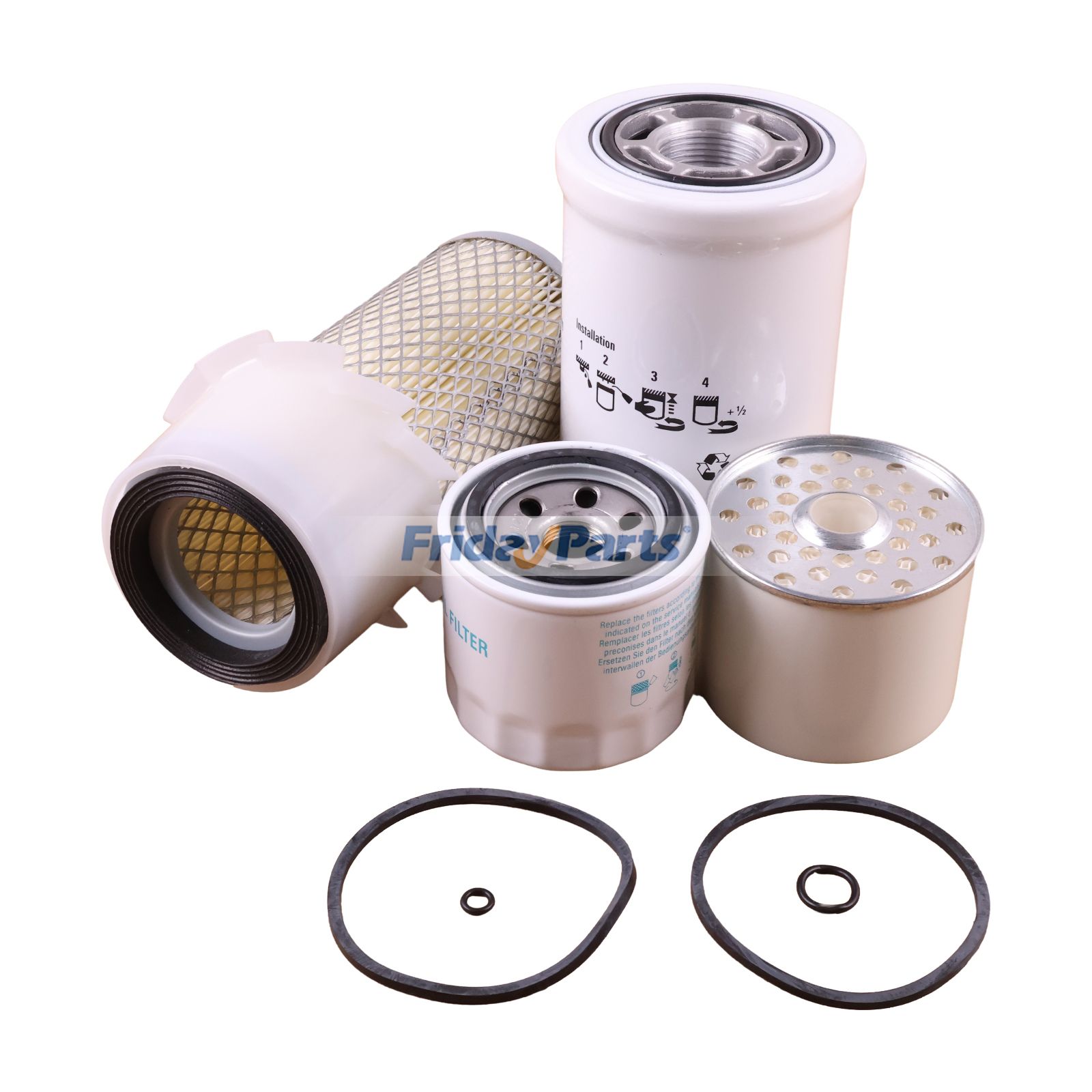 Kit de filtre pour chargeuse compacte Bobcat 453 443