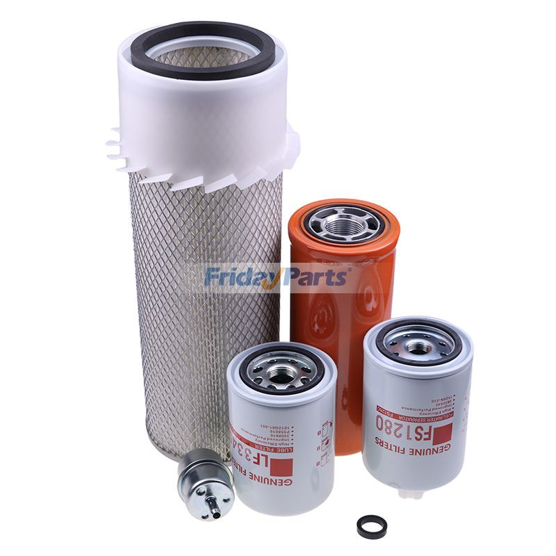 Filter Kit for CASE Backhoe Loader 580 Super K With 4-390 Engine (Non-Turbo)