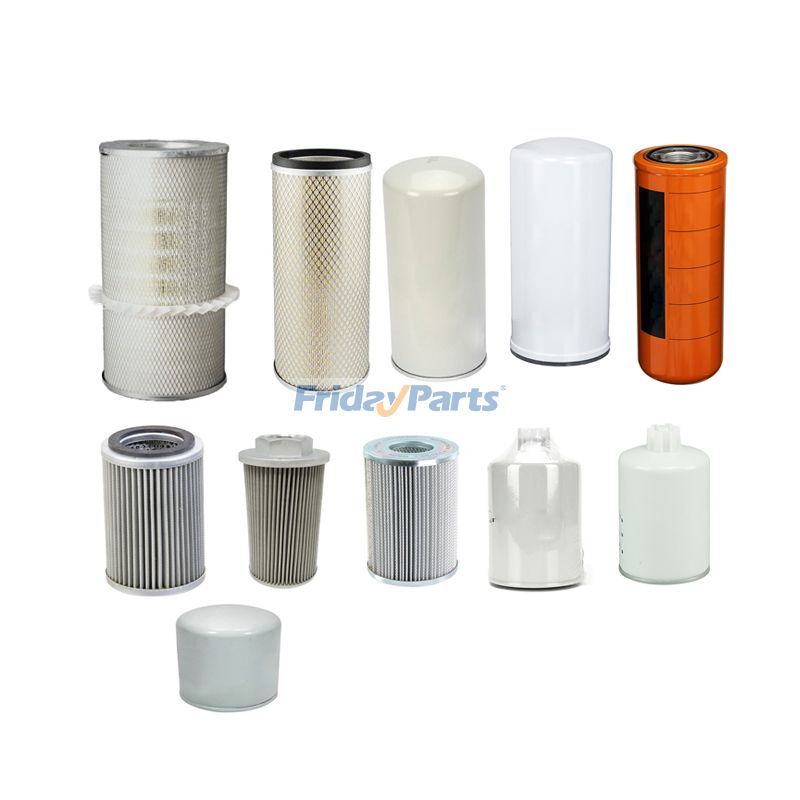 Filter Kit for Cummins Engine 6CT8.3 Hitachi Bulldozer D180