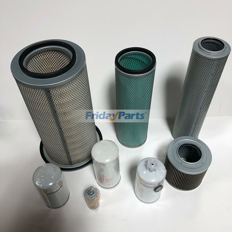 Filter Kit for Doosan Daewoo Engine DB58T Excavator DH150-7 DH150W