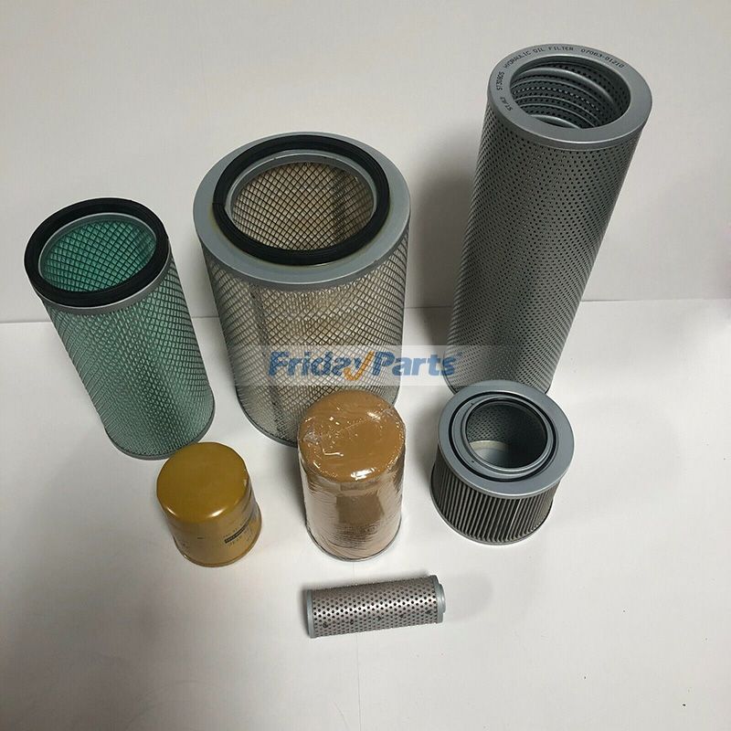 Filter Kit for Hino Engine H06CT Hitachi Excavator EX220-1 EX220LC
