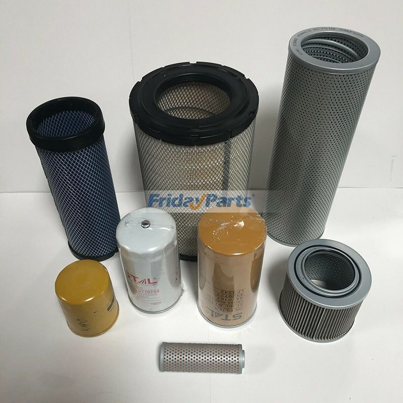 Filter Kit for Hino Engine H07CT Hitachi Excavator EX220-5 EX230-5