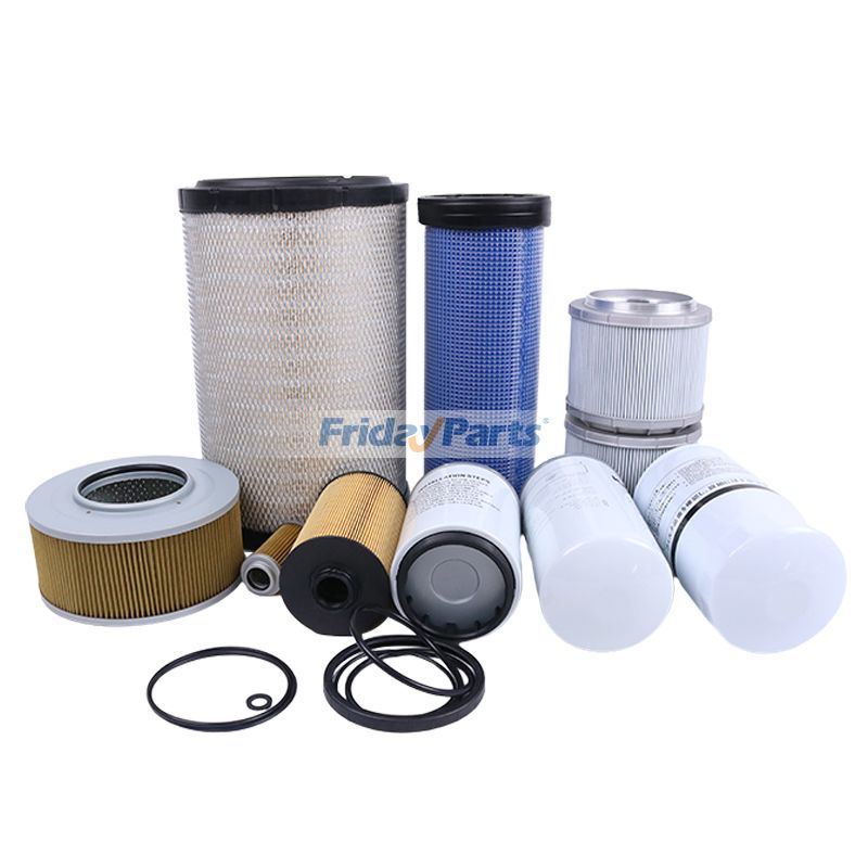 Filter Kit for Hino Engine J05E Kobelco Excavator SK200-8 SK210-8