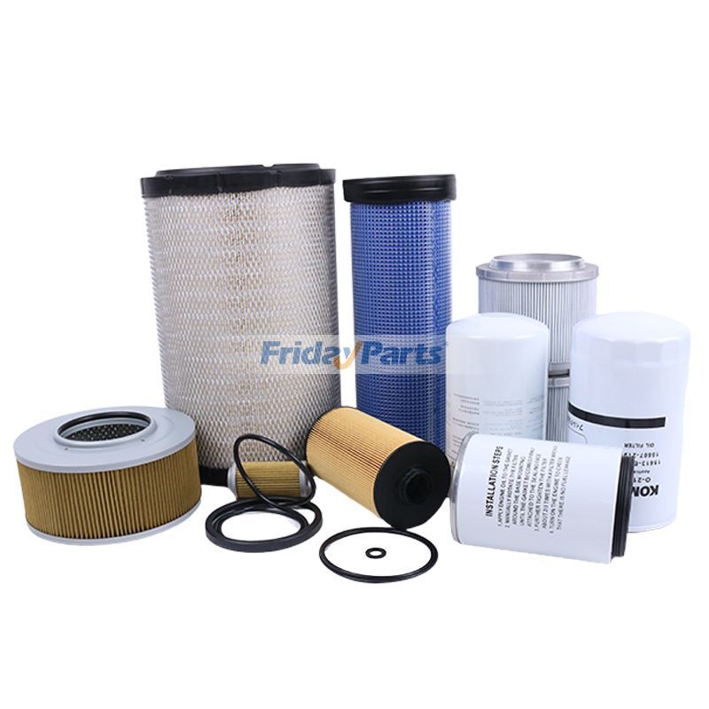 Kit de filtre pour moteur Hino J05E Excavateur Kobelco SK200-8 SK210-8pourPour KOBELCO