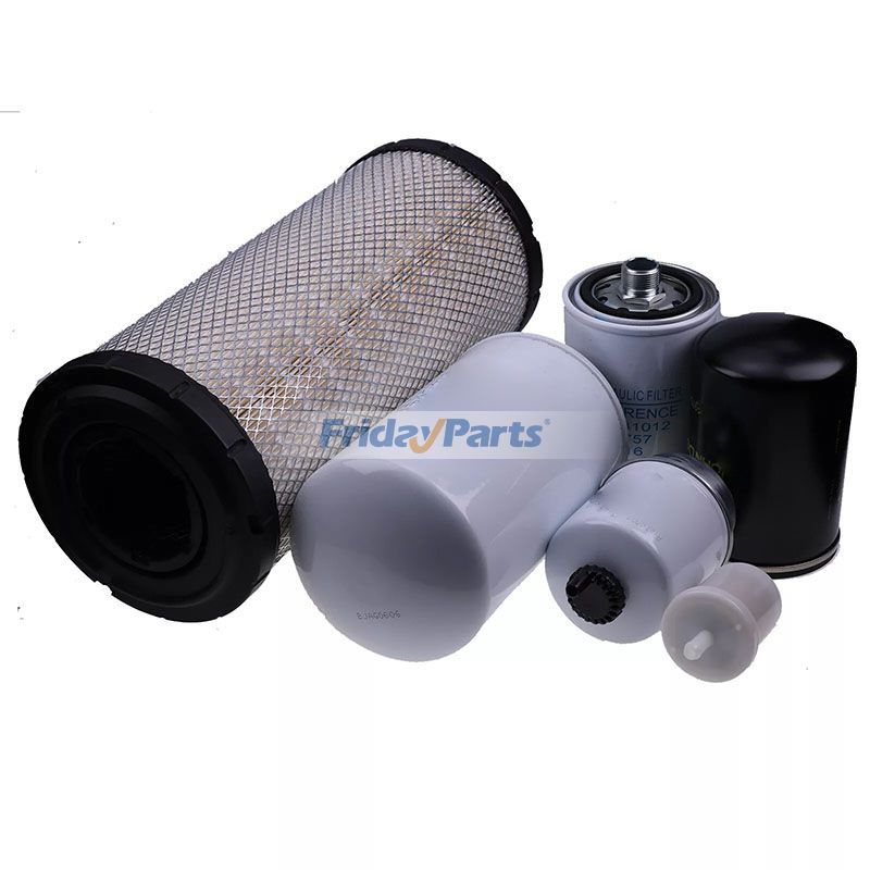 Kit de filtros para retroexcavadora John Deere 310E 310SE 315SE Para JOHN DEERE