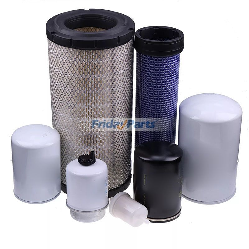 Kit de filtros para retroexcavadora John Deere 310E 310SE 315SE de FridayParts
