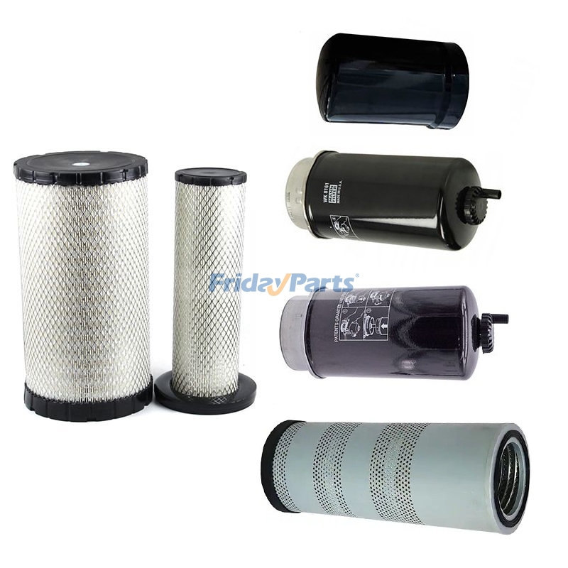 Kit de filtre pour excavatrice John Deere 200DLC 210G 240DLC 250GLC 270DLC 290GLC