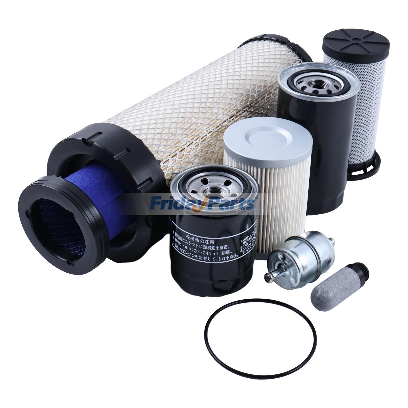 Kit di filtri per minipala John Deere 320G 324G 325G