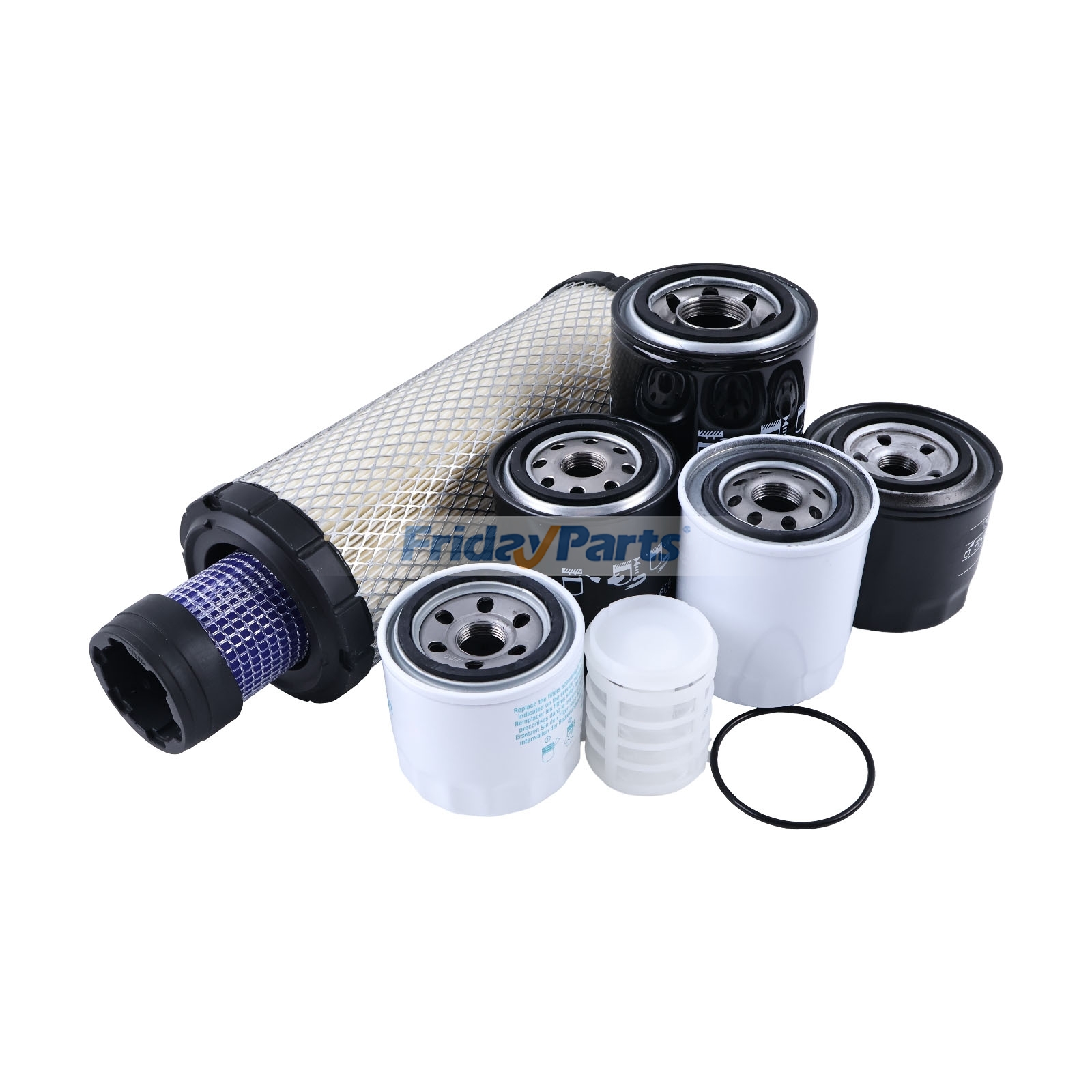 Maintenance Filter Kit compatible with Engine,Tractor