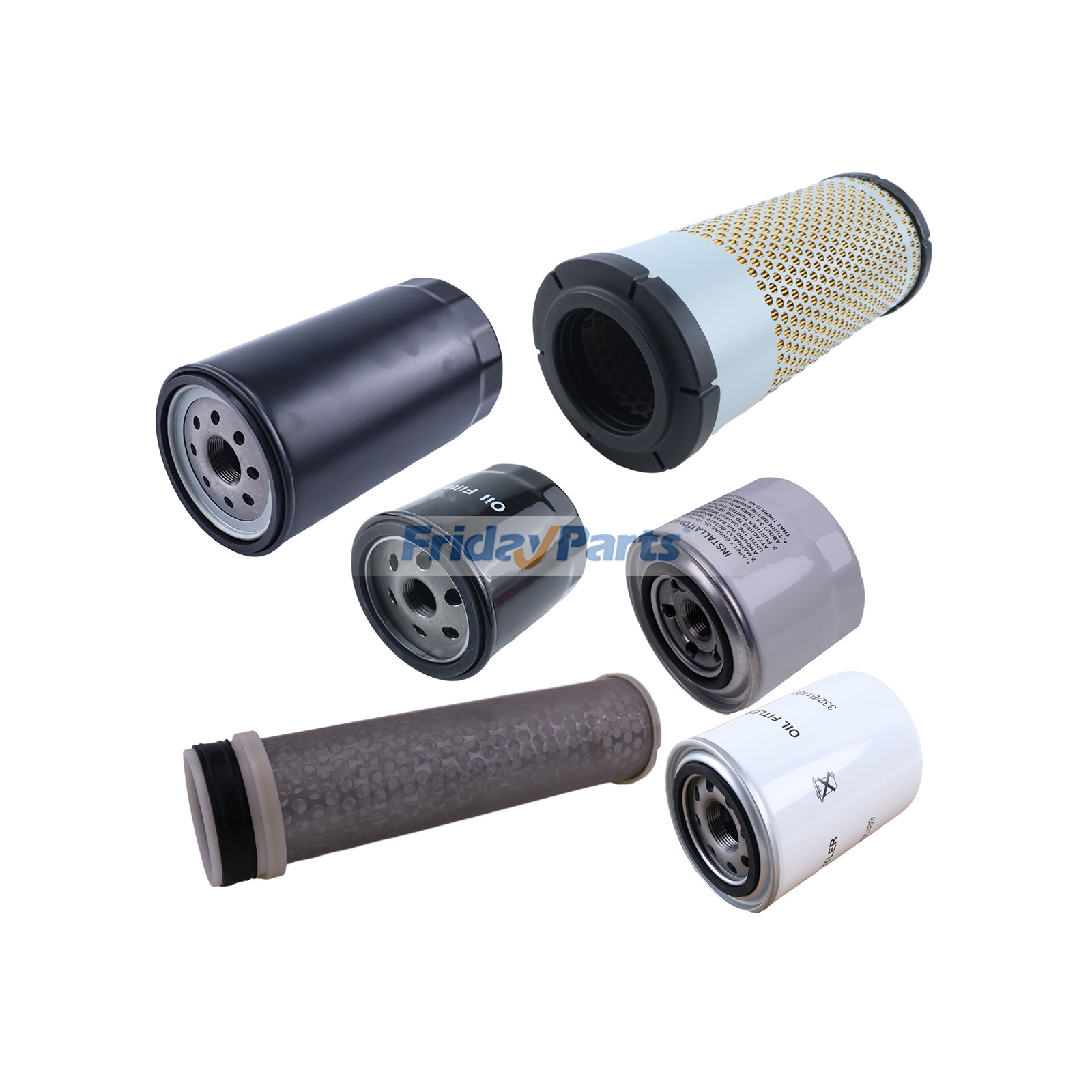 Filterset für KATO Minibagger HD27V5