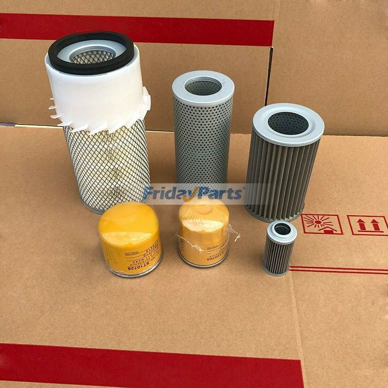 Filter Kit for Komatsu Engine 4D95 Excavator PC60-5 PC60-3