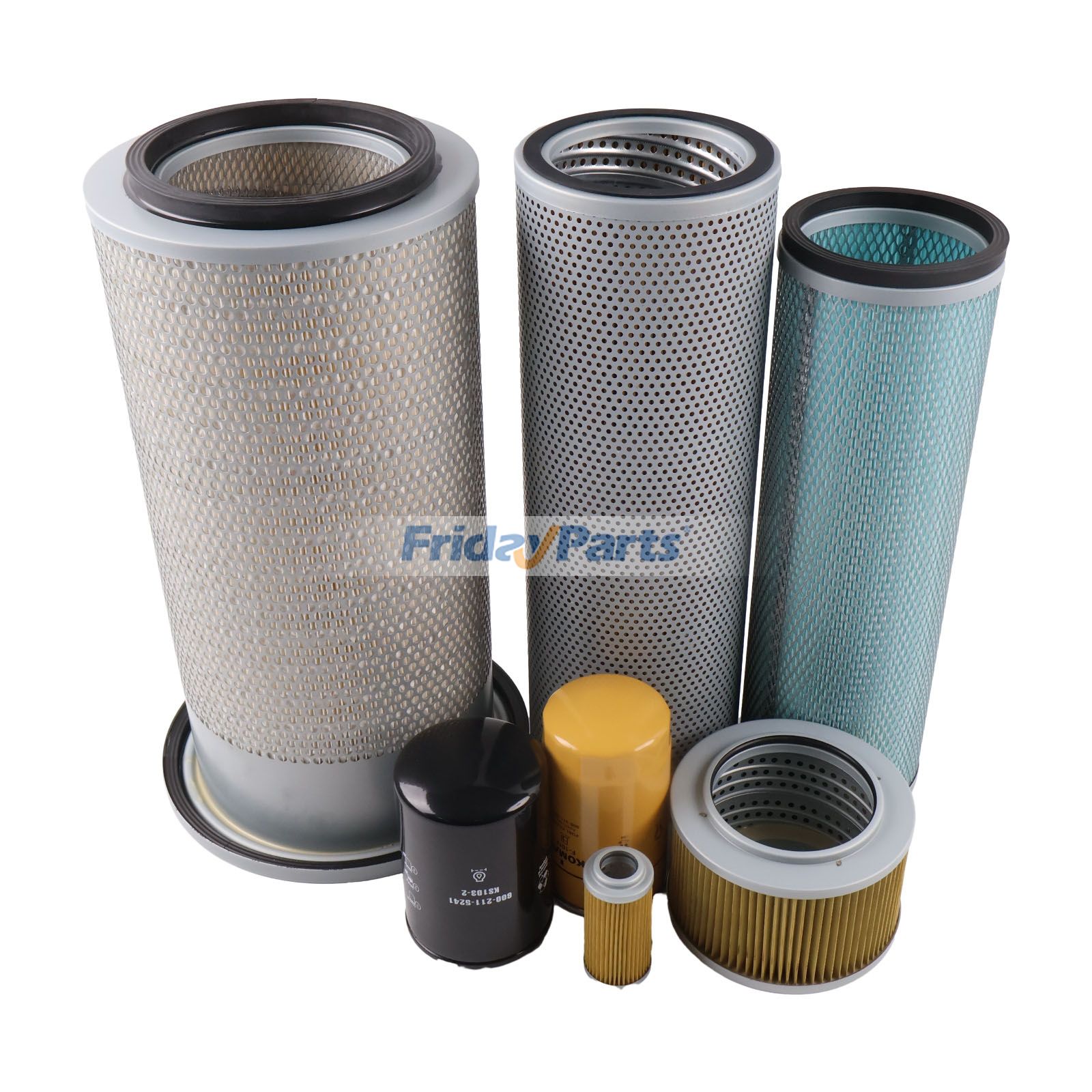 Kit de filtros para motor Komatsu 6D95 Excavadora PC200-6