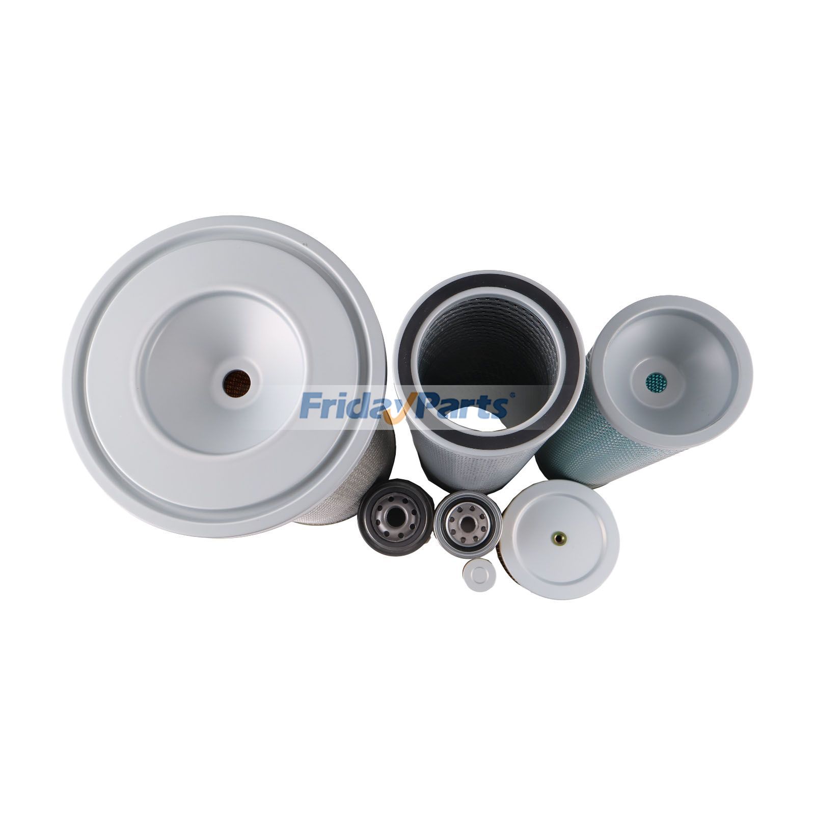 Kit de filtros para motor Komatsu 6D95 Excavadora PC200-6 para Excavadora Para KOMATSU FridayParts