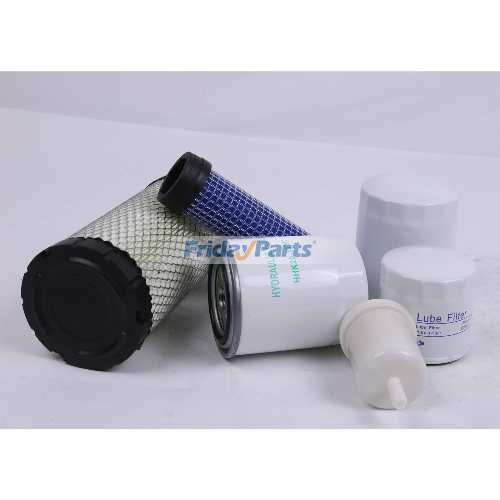 Kit de filtros para quadriciclos Kubota RTV900R, RTV900T, RTV900XT e RTV900W. FridayParts