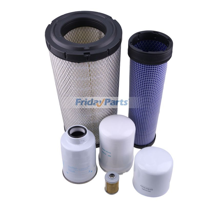 Filter Kit for Kubota Compact Track Loader SVL90-2 SVL95-2