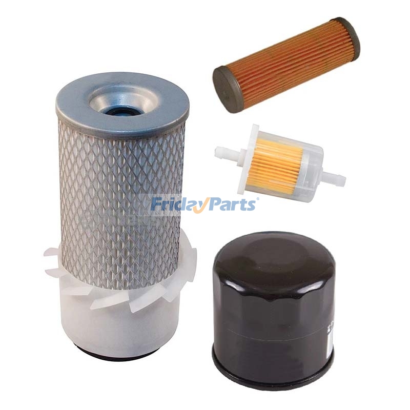 Filter Kit for Kubota Engine Cub Cadet Garden Tractor 782D 882 1512 1572 1772