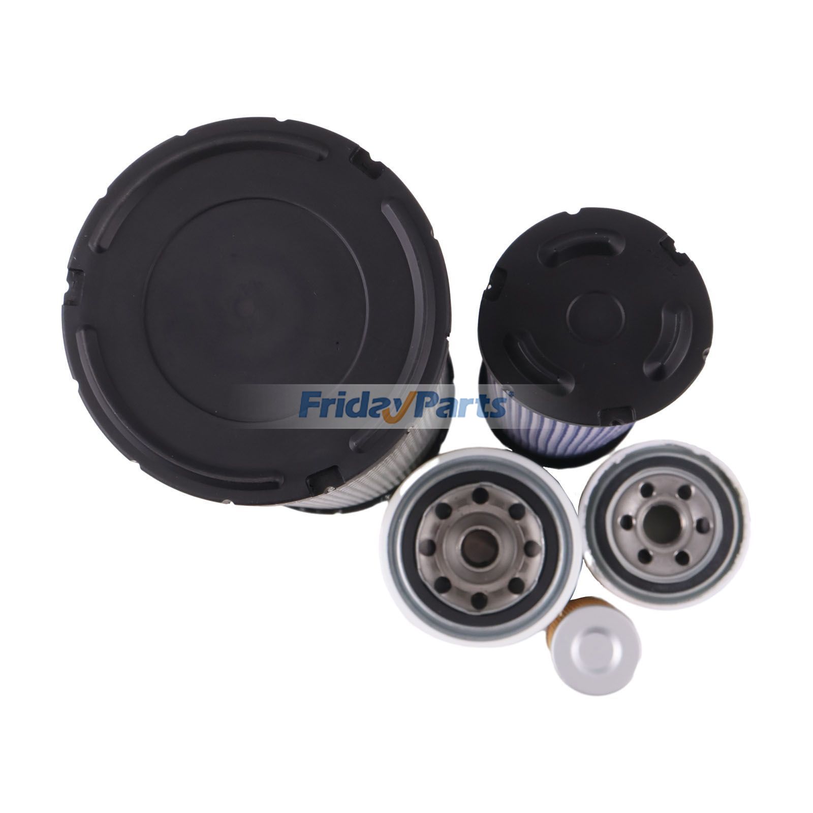 Motor,Escavadora  Para KUBOTA - Kit de filtro para escavadeira Kubota Engine V2607-DI-E3 KX057-4