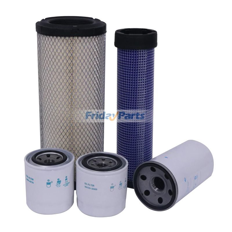 Filter Kit for Kubota Engine V3307 Tractor M6060 M7060